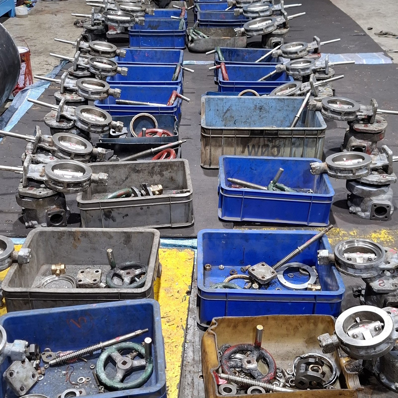 Duplex-Ptfe-nylon- seat- butterfly -valves-singapore